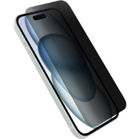 OtterBox Premium Pro Glass Antimicrobial Privacy Apple iPhone 15 - Transparent - ProPack (ohne Verpackung - nachhaltig) - Displayschutzglas/Displayschutzfolie