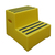 Heavy Duty Safety Steps & Mounting Block - Two Step - Yellow
