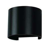 VT-756 6W-WALL LAMP WITH BRIDGELUX CHIP COLORCODE:4000K BLACK ROUND