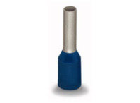 Isolierte Aderendhülse, 2,5 mm², 17 mm/10 mm lang, DIN 46228/4, blau, 216-246