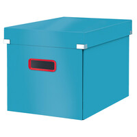 Leitz COSY Click&Store kocka tárolódoboz, L méret, nyugodt kék