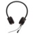 Jabra schnurgebundene Headsets Evolve 20 Special Edition Duo Kunstleder-Ohrpolster, USB Anschluss, mit Mute-Taste und Lautstärke-Regler am Kabel Zertifiziert für Microsoft Bild 1