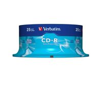 CD-R 52X Extra Protect. 700MB 25 Pack Lege cd's