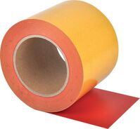 Bodenmarkierbänder - Rot, 10 cm x 10 m, PVC, Selbstklebend, Für innen