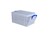 Really Useful Box Stapelbare Opbergbox, PP, 8 L, Transparant