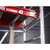 Andamio rodante de montaje rápido MiTOWER Standard, plataforma de madera, L x A 1200 x 750 mm, altura de trabajo 4 m.