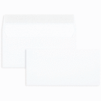 Briefumschläge DINlang 90g/qm haftklebend VE=500 Stück weiß