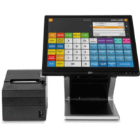 Registrierkasse X1050 Touchdisplay mit Drucker, TSE und Software