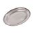 Olympia Oval Serving Tray with Wide Raised Rim Made of Stainless Steel - 201mm