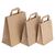 Fiesta Green Recycled Paper Carrier Bags in Brown - Medium - Pack Quantity - 250