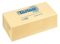 Tartan™ Notes 005138, 51 x 38 mm, gelb, 12 Blöcke à 100 Blatt