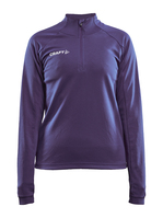 Craft Sweatshirt Evolve Halfzip W L True Purple