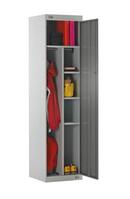 Uniform lockers - standard top, dark grey door