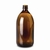 Enghalsflaschen ohne Verschluss Kalk-Soda Glas braun | Nennvolumen: 500 ml