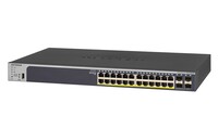 GS728TPP Managed L2/L3/L4 Gigabit Ethernet (10/100/1000) Black 1U Power over Eth