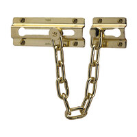 Yale Locks P1037 Door Chain Brass Finish