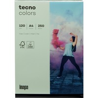 Kopierpapier tecno® colors, DIN A4, 120 g/m², Pack: 250 Blatt, hellgrün