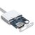 Adapter przejściówka z iPhone Lightning na HDMI FullHD + Lightning biały