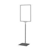Tabletop Poster Stand / Showcard Stand "N Series" | grey similar to RAL 7035 A3