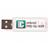 Compiler; C; AVR; USB key,DVD disc
