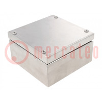 Enclosure: multipurpose; X: 150mm; Y: 150mm; Z: 81mm; natural; IP66