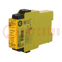 Module: safety relay; PNOZ X2.3P; Usup: 24VAC; Usup: 24VDC; IN: 4