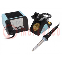 Soldering station; Station power: 150W; Power: 200W; 50÷550°C; ESD