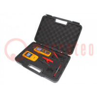 Non-contact voltage and cable detector; LCD; 12÷400VAC; 0÷60Hz