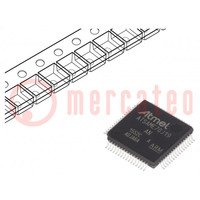 IC: mikrokontroller ARM; LQFP64; 1,62÷3,6VDC; Kül.megsz: 44; Cmp: 1