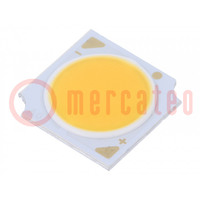 LED di potenza; COB; bianco caldo; 120°; 240÷720mA; Pmax: 27,57W