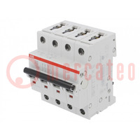 Installatieautomaat; 230/400VAC; Inom: 32A; Polen: 4; op DIN-rail