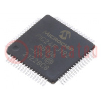 IC: PIC mikrokontroller; 192kB; 32MHz; SMD; TQFP64; PIC24; 16kBSRAM