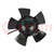 Fan: AC; axial; 230VAC; Ø195x73mm; 740m3/h; 65dBA; ball bearing