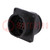 Socket; male; PIN: 22(2+20); w/o contacts; CPC Series 4; size 23