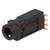 Socket; Jack 3,5mm; female; stereo special; ways: 4; angled 90°