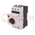 Motor breaker; 230÷690VAC; for DIN rail mounting; 0.4÷0.63A