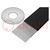 Leiding: bandkabel; 1,27mm; koord; Cu; PVC; zwart; 30,5m; 16x28AWG