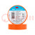 Tape: electrical insulating; W: 19mm; L: 20m; Thk: 0.15mm; orange
