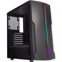 Xilence Xilent Blade X512.RGB Gaming PC Gehäuse, RGB ATX Midi Tower