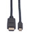 VALUE Mini DisplayPort Kabel, Mini DP-HDTV, ST/ST, schwarz, 4,5 m