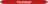 Mini-Rohrmarkierer - Frischdampf, Rot, 1.2 x 15 cm, Polyesterfolie, Seton