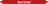 Mini-Rohrmarkierer - Sperrdampf, Rot, 1.2 x 15 cm, Polyesterfolie, Seton, Weiß