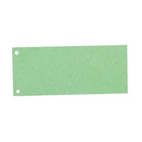 Elválasztócsík karton Esselte 105x240 mm zöld 20997