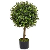 Artificial Buxus Topiary Ball - 80cm, Green