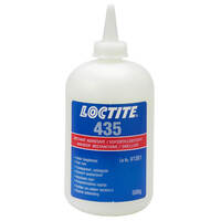 Loctite 435 Sekundenkleber auf Ethylbasis mit Stoß- und Schälfestigkeit, Inhalt: 500 g
