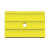 RK-Rohrkennzeichnungssy RK-Schraubschild mit 3 Nuten/versch Farben,6x4cm Version: 4 - Farbe: gelb
