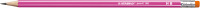 Sechskant-Schulbleistift mit Radierer STABILO® pencil 160, HB, pink