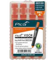 Pica Minen-Set für Permanentmarker VISOR Industrial orange