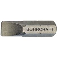 Produktbild zu BOHRCRAFT Bit-Einsatz Code 6100 1/4"sechskant 3,0 x 0,25 x 25 mm Schlitz