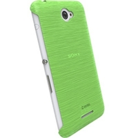 Krusell Frost Cover für Sony Xperia E4, Xperia E4 Dual - Green Transparent